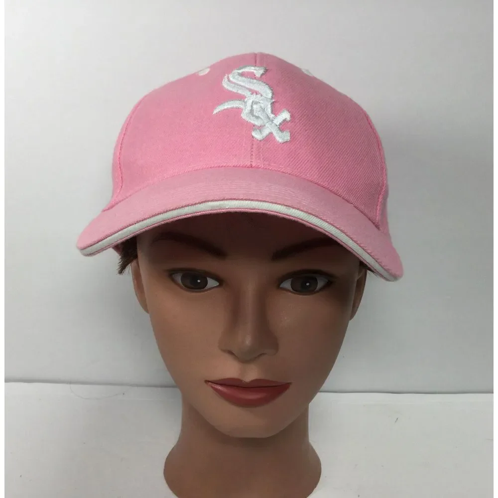 Chicago White Sox Hat Womens Pink Baseball Cap City Hunter One‎ Size